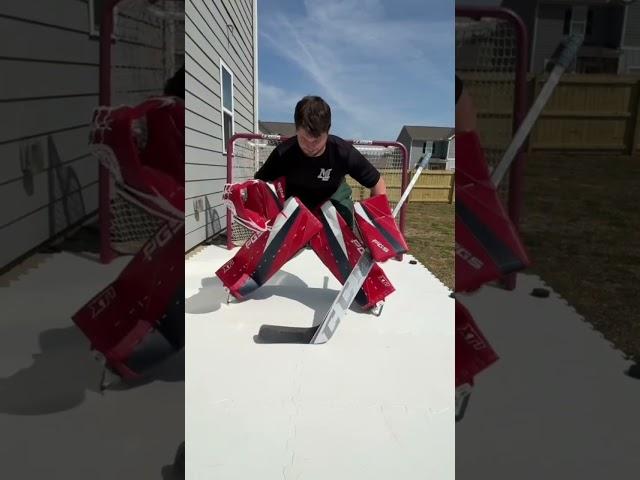 Train on synthetic so that real ice feels like a breeze #shorts #hockey #icehockey #hockeytraining