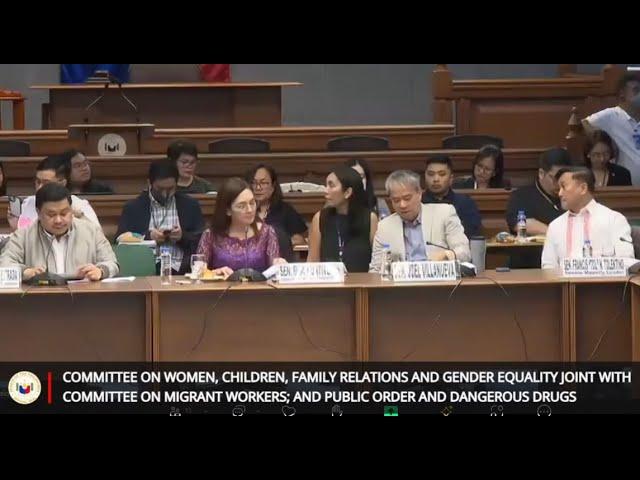 PART 2: Committee on Women, Children, Family Relations and Gender Equality (October 8, 2024)