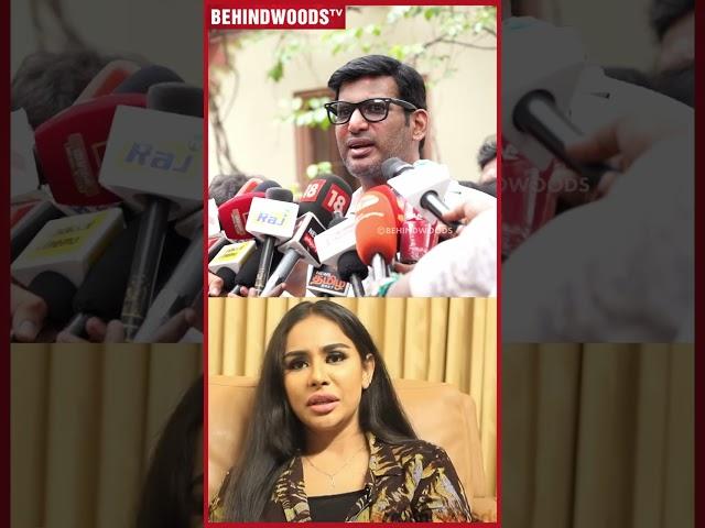 "Sri Reddy யாருனே தெரியாது.." Vishal Reply to Reporters