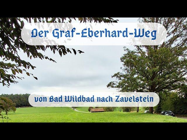 Von Bad Wildbad nach Zavelstein | Der Graf-Eberhard-Weg | Oktober 2024