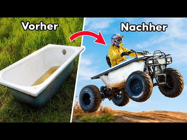 Wir bauen ein OFFROAD MONSTER aus einer alten BADEWANNE