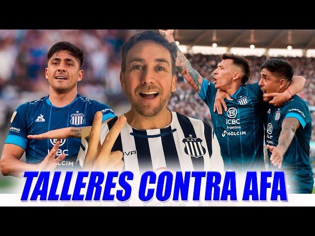 TALLERES CONTRA TODO EL MUNDO VENCIO A RACING 2 A 0 || RACCIONES