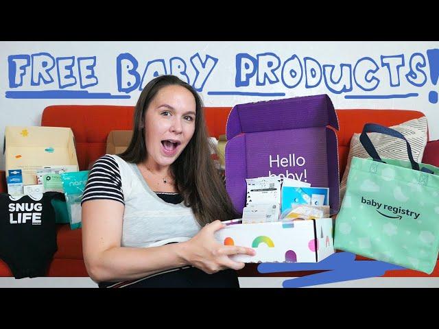 Completely FREE Baby Stuff 2024!! First Time Mom HOW TO GUIDE (how to get it & what’s inside)