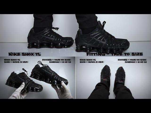 Nike Shox TL Black (review) - Unboxing & On Feet