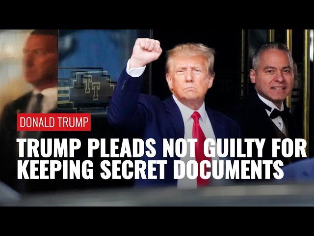 Donald Trump Pleads Not Guilty For Keeping Classified Documents | Zee News English