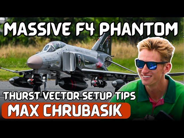 Max Chrubasik - From flying the biggest RC F4 Phantom to hovering jets inside hangars