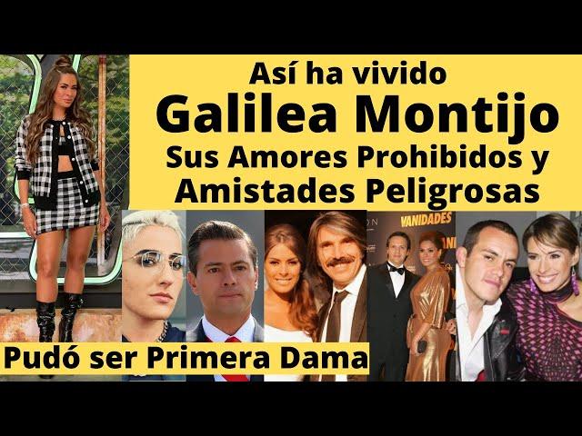 Así ha vivido Galilea Montijo y sus amores prohibidos y sus amistades peligrosas