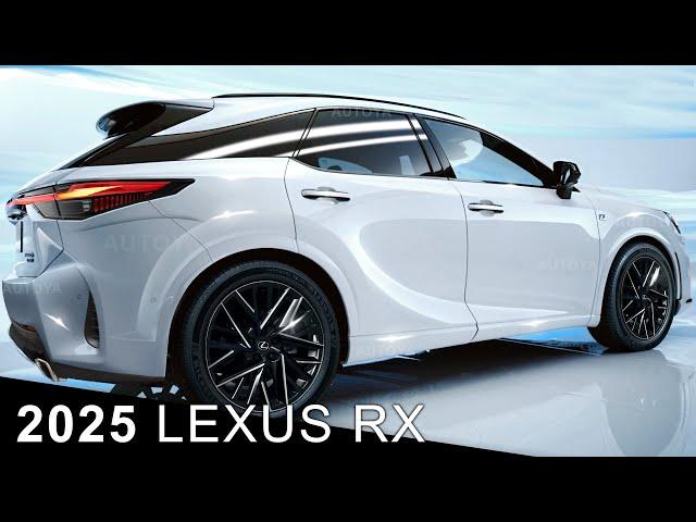 New Lexus RX 2025 Facelift - FIRST LOOK at EXTERIOR Refresh & INTERIOR Updates