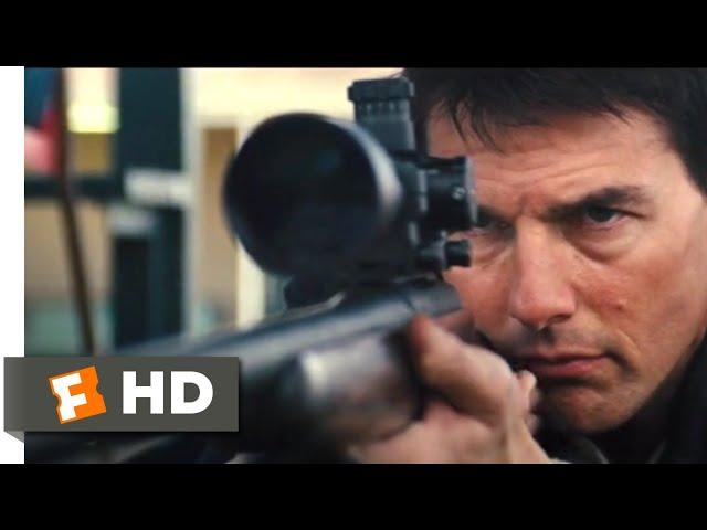 Jack Reacher (2012) - The Shooting Range Scene (8/10) | Movieclips