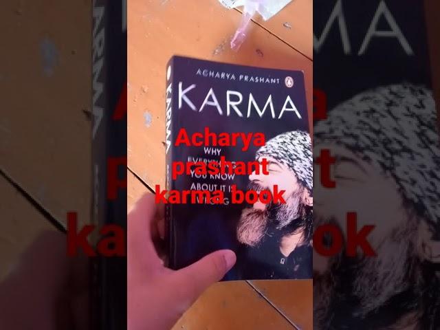 Acharya prashant karma book review.