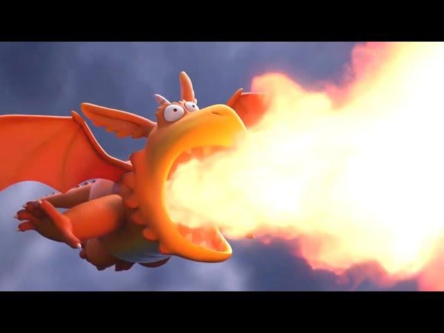 Zog Has A Fire Breathing Battle! | Zog Movie