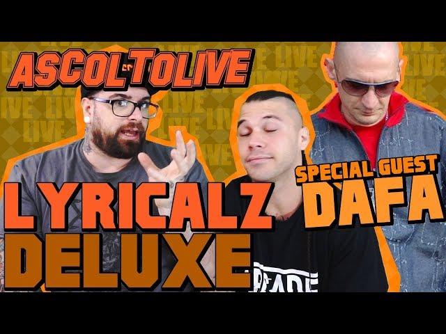 LYRICALZ - DELUXE | REACTION LIVE | SPECIAL GUEST DAFA | ARCADEBOYZ 2017