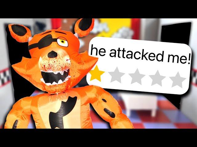 I Tested 1-Star FNAF Merch