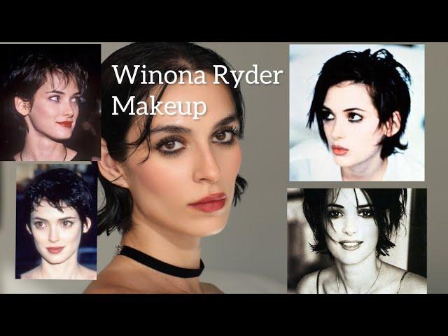 Winona Ryder inspired makeup  