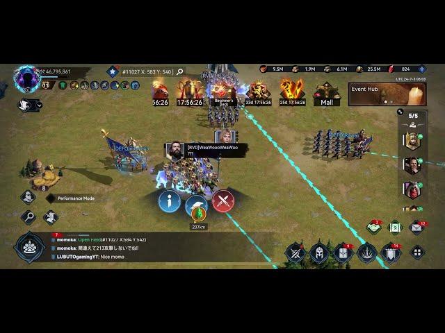 ️ VIKING RISE ️ : : KvK Season 2 Battle Day 1 : : 212 vs 215 & 213