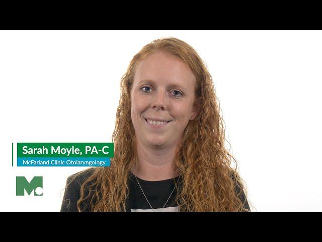 Sarah Moyle, PA-C – ENT in Ames, Iowa | McFarland Clinic