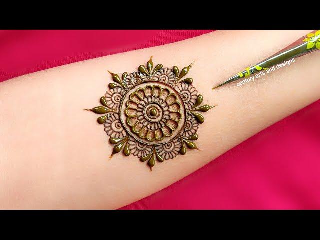 Very beautiful front hand mehndi design | Arabic mehndi design for hand | mehandi design | mehndi.