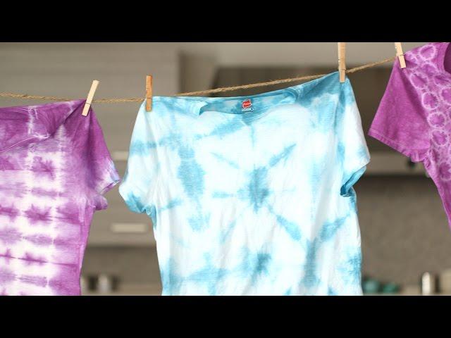 3 Simple Tie Dye Techniques - Martha Stewart