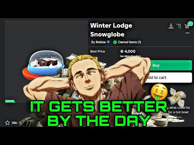 The Winter Lodge Snowglobe Went Limited?! (ROBLOX WINTER SPOTLIGHT EVENT)