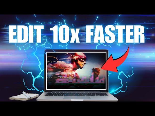 Become the FASTEST VIDEO EDITOR Alive !! Top 10 Tricks to Edit 10x Faster in Premiere Pro