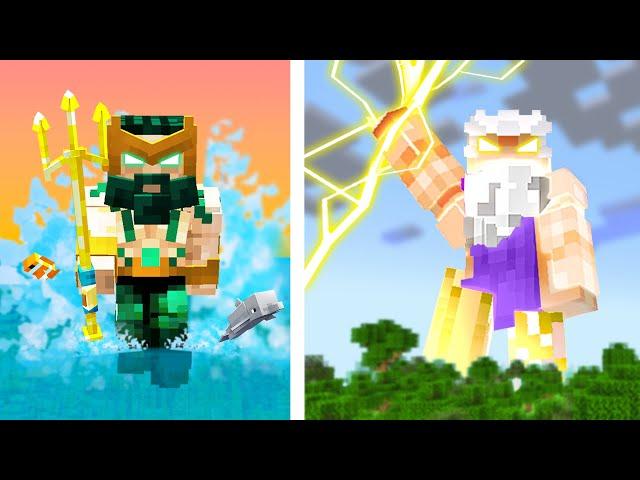 Becoming Greek Gods in Minecraft