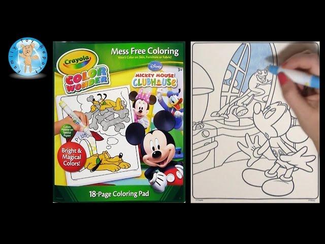 Crayola Color Wonder Mickey Mouse Clubhouse Coloring Book Frog - Family Toy Report