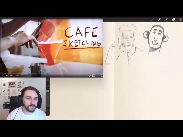 [Virtual] Cafe Sketching ( live stream)