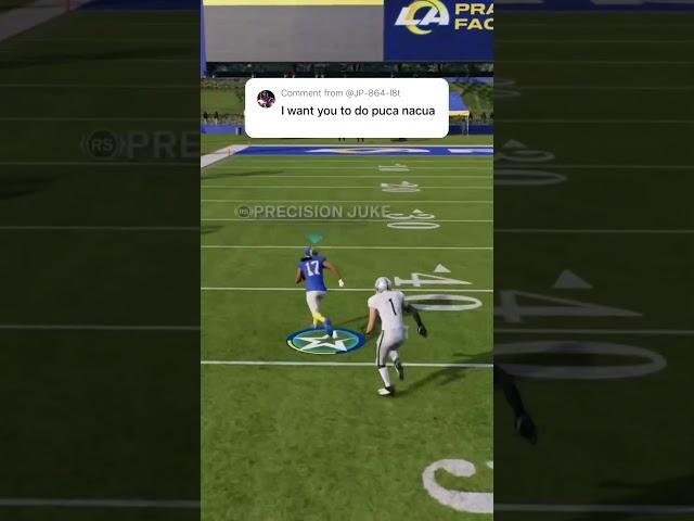 99 Yard Touchdown With Nacua#franchiseplayer #madden25 #football #touchdown #edit #madden #cfb25