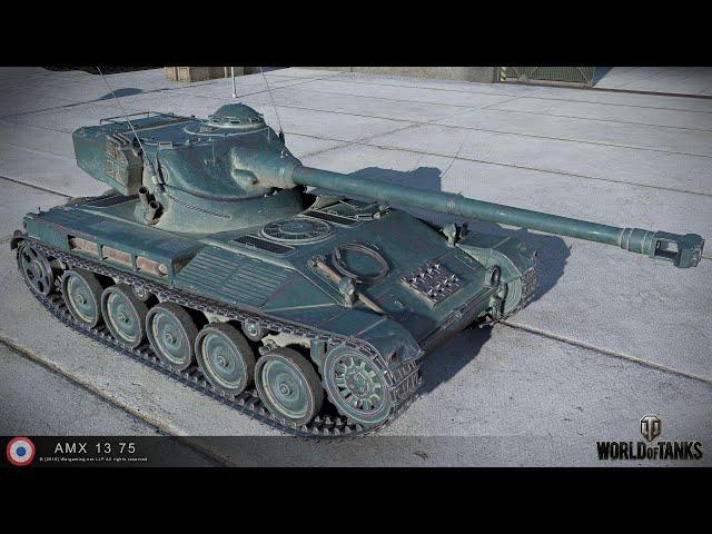 AMX 13 75 -МАЗАФАКЕР. ОБЗОР ИНТЕРЕСНОГО БОЯ.