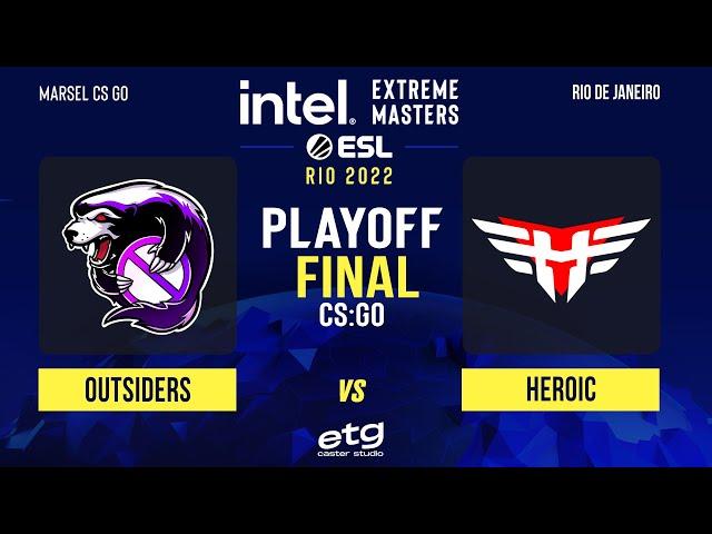 [RU] Outsiders vs Heroic FINAL [Marsel CS GO & qWiNt22] | BO3 | ESL IEM RIO Major 2022.