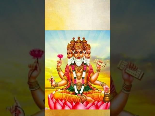 5 facts about lord Brahma  #bramha #hindumythology #god