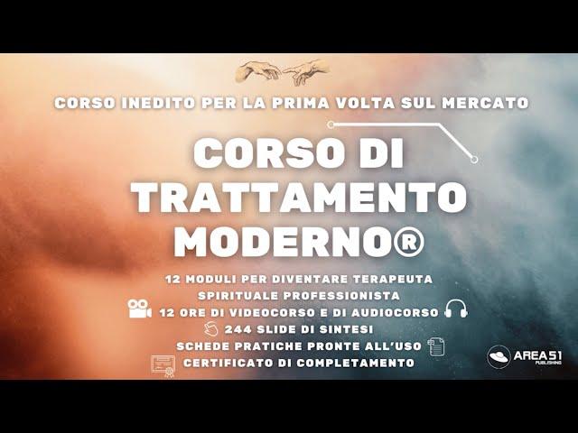 Scopri il primo e unico Corso di Trattamento Moderno®, firmato Area51 Publishing