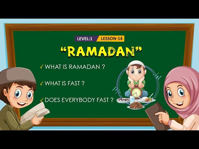 Ramadan || Basic Islamic Course For Kids || #92Campus