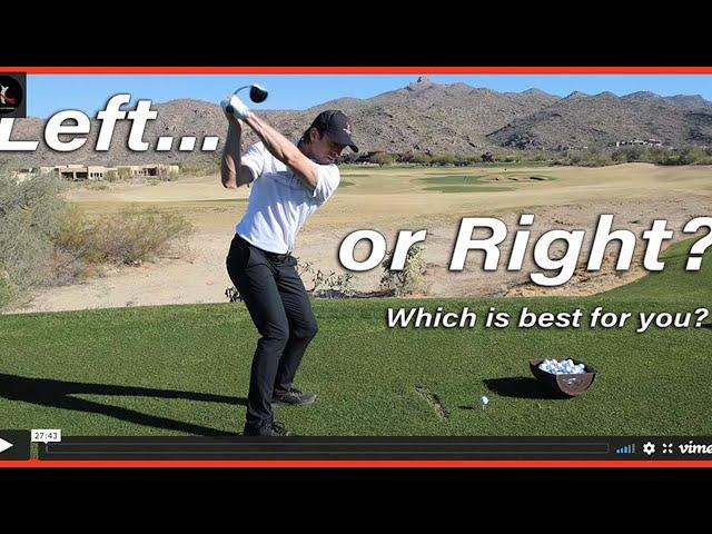 Discover Your Ideal Golf Swing: Left Side VS Right Side Dominant - Which Is Best for You?