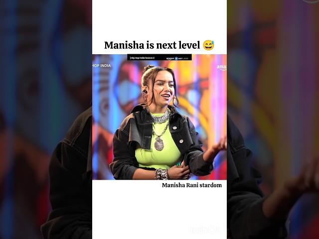 Manisha is next level #manisharani #hiphops2 #newshow #trendingshorts #shortsfeed #funnyshorts
