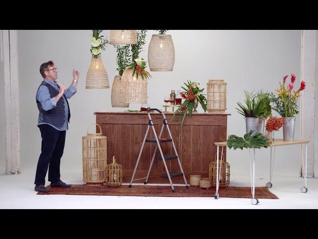 Accent Decor Tutorial: Get The Look – Tropical Rattan