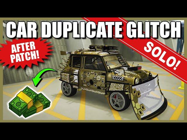 SOLO CAR DUPLICATE GLITCH **BEST AFTER PATCH WORKAROUND**