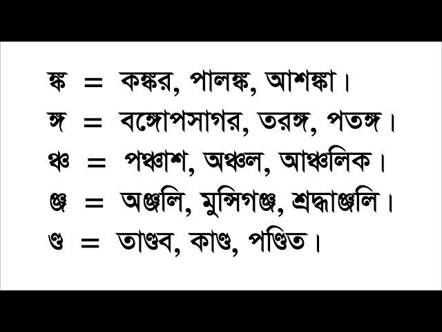 যুক্তবর্ণ শেখার নিয়ম, যুক্তাক্ষর কিভাবে পড়তে হয়? How to read connected letters?