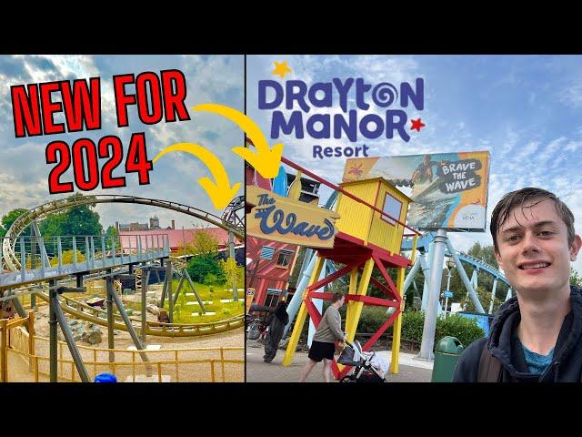 Drayton Manor NEW RIDES 2024