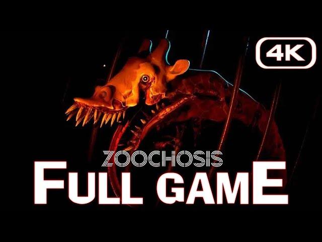 Zoochosis - FULL GAME Walkthrough (All Animals Run) 4K 60FPS