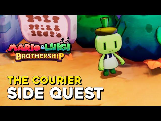 Mario & Luigi Brothership The Courier Side Quest Guide