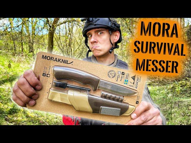 Mattins erstes MESSER! - Mora Bushcraft Survival Messer im EXTREM-TEST #6 | Survival Mattin