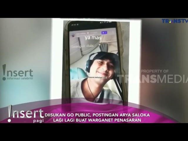 BOCOR , DITEMANI AMANDA MANOPO , ARYA SALOKA NAIK PESAWAT BERDUA - INSERT