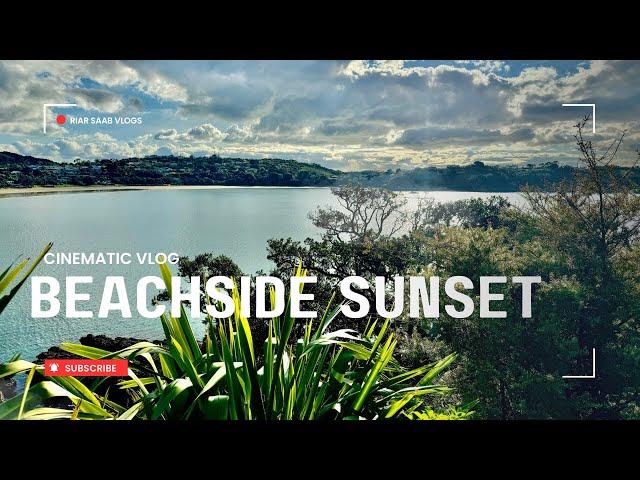 NEW ZEALAND Update ! Relaxing Beach Sunset Experience || NZ Vlogs || Riar Saab Vlogs