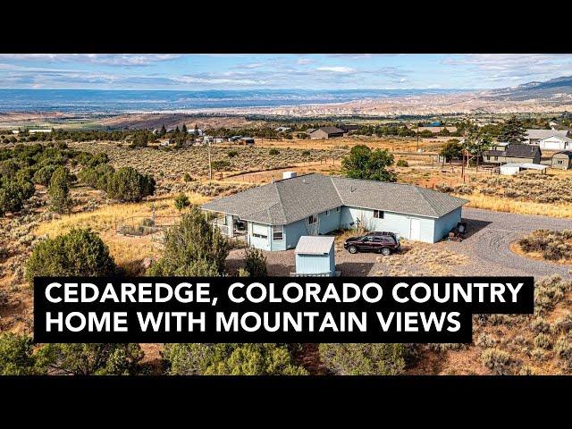 Stunning 1-Story Traditional Style Home with Finished Basement in Cedaredge, Colorado