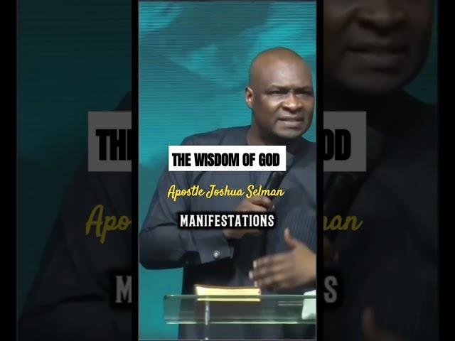 The wisdom of God - Apostle Joshua Selman #apostlejoshuaselman #wisdom #inspiration #2024 #message