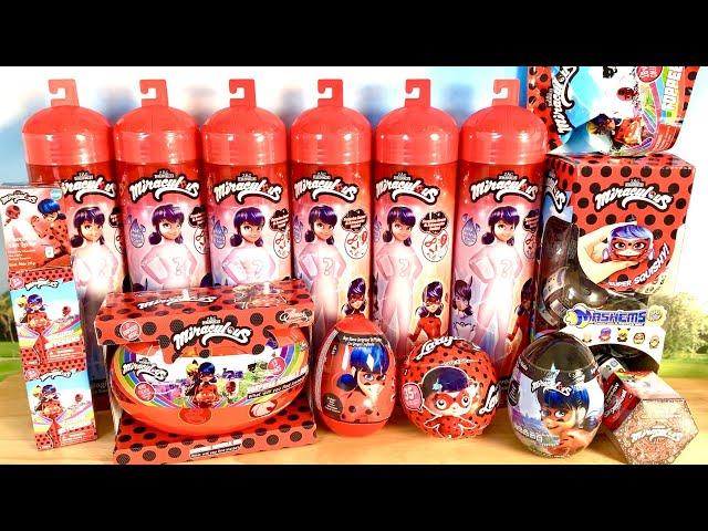 Miraculous Ladybug Magic Heroez Water Reveal Marinette ASMR Transformation Surprise Unboxing dolls