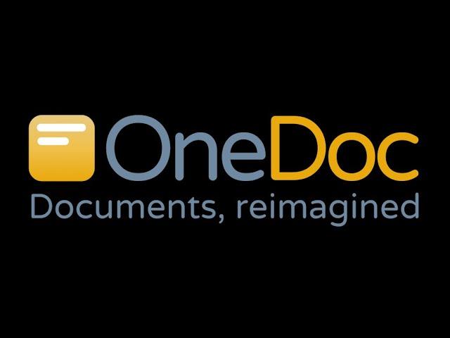 OneDoc - a document solution for Salesforce and Microsoft Dynamics 365 users.