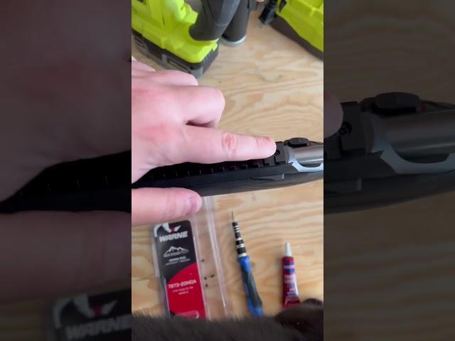 How I Installed My 20moa Picatinny Rail for Tikka T3x
