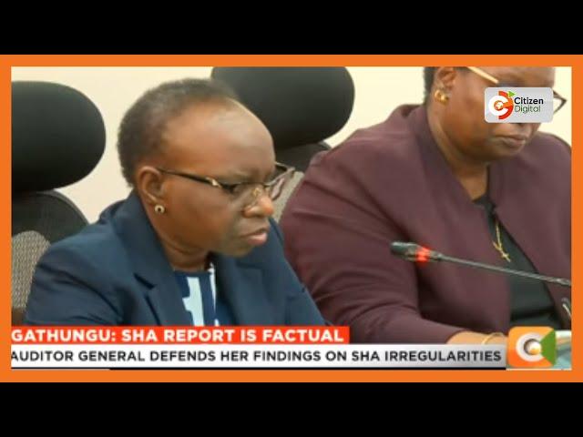 Auditor General defends her findings on SHA crisis